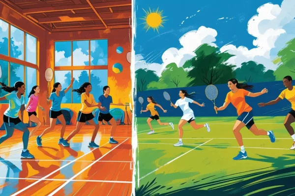 Perbedaan Olahraga Indoor dan Outdoor
